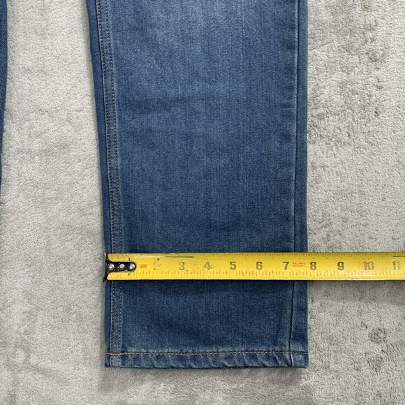 Levi's 505 Jeans Boys Junior Size 16 Blue Denim Straight Leg Regular 28x30” - Picture 6 of 14